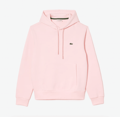 Sweat à capuche Lacoste rose