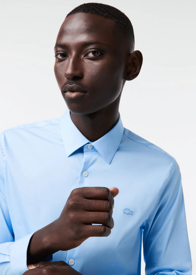 Chemise Lacoste bleue