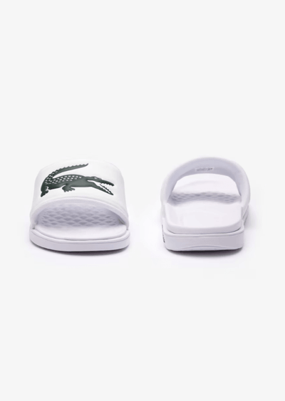 Claquettes Lacoste blanches