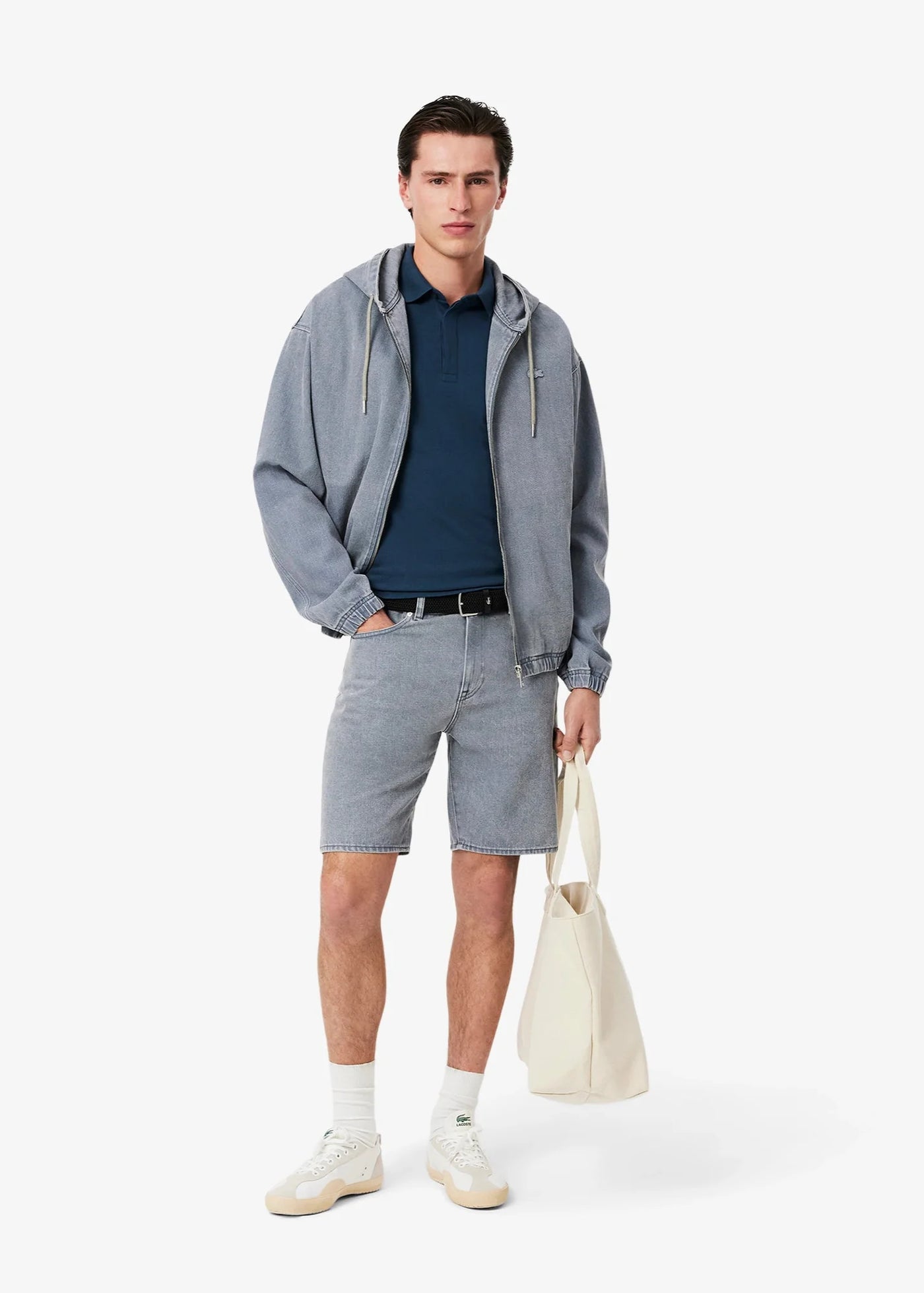 Polo Paris Lacoste bleu