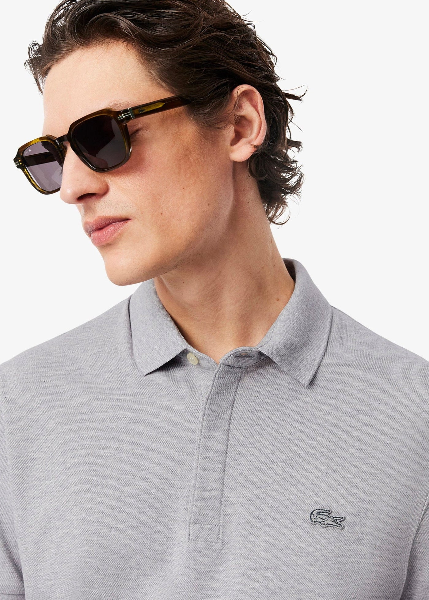 Polo Paris Lacoste gris