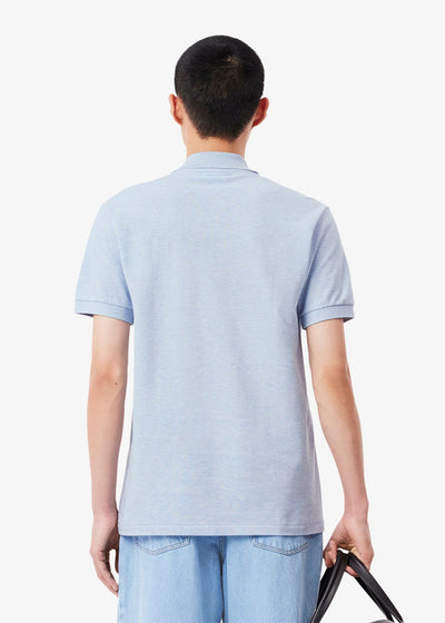 Polo Lacoste bleu chiné