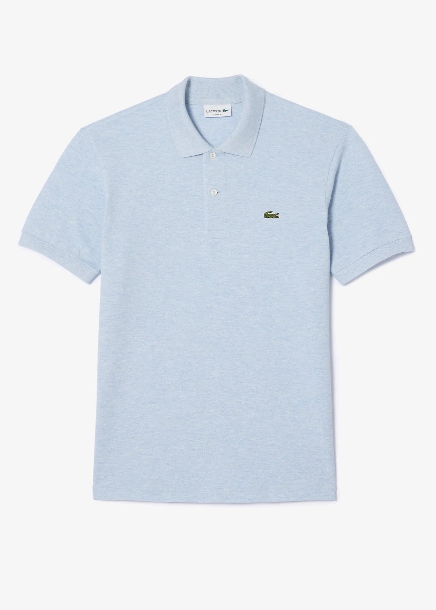 Polo Lacoste bleu chiné