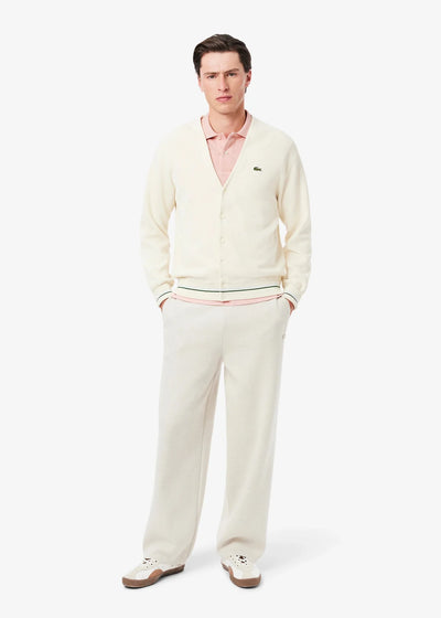 Polo Lacoste rose chiné