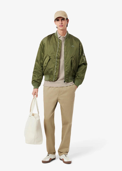 Polo Paris Lacoste beige chiné