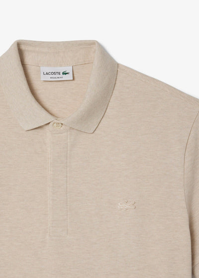 Polo Paris Lacoste beige chiné