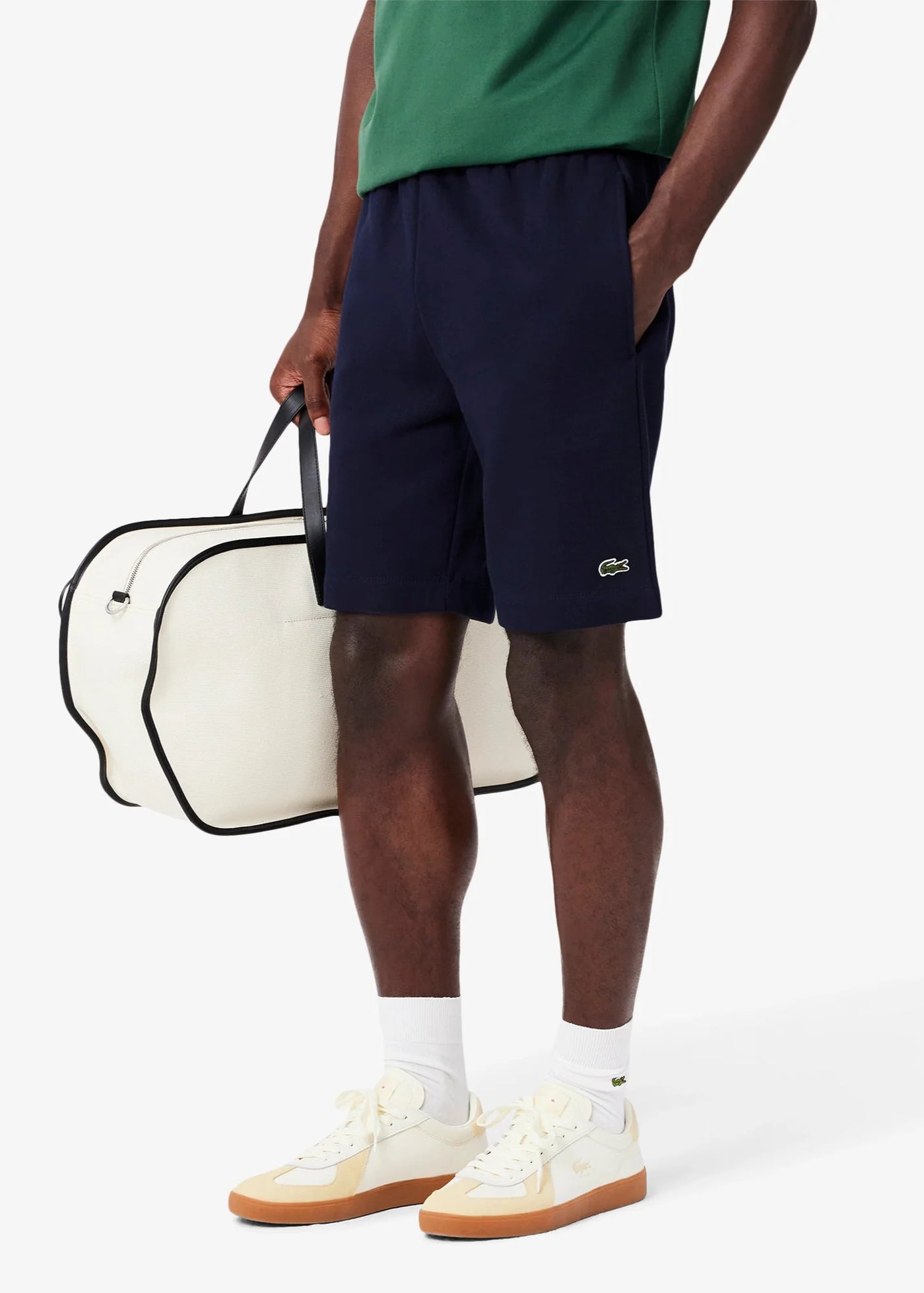 Short Lacoste marine
