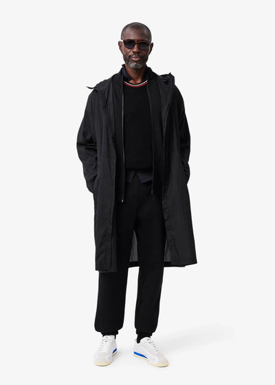 Sweat zippé Lacoste noir