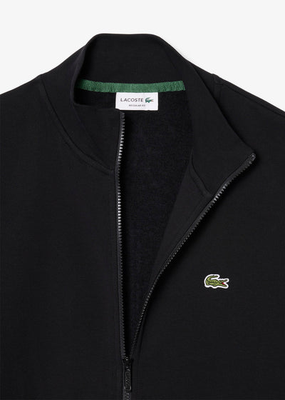 Sweat zippé Lacoste noir