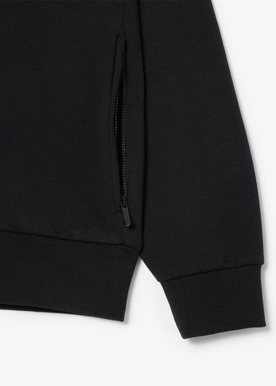 Sweat zippé Lacoste noir