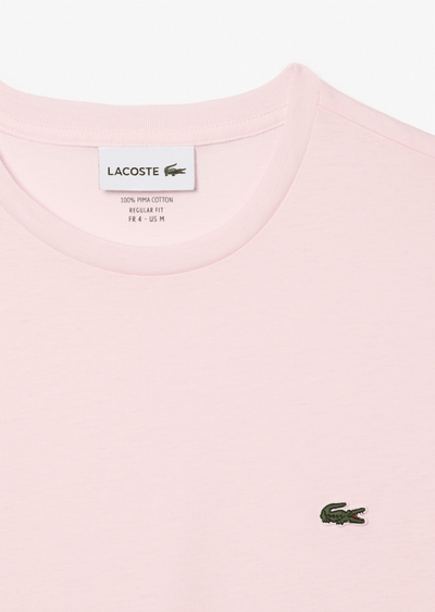 T-shirt Lacoste rose clair